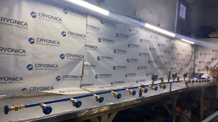 Рампа наполнительная  на 40 баллонов РНП 02/20/200